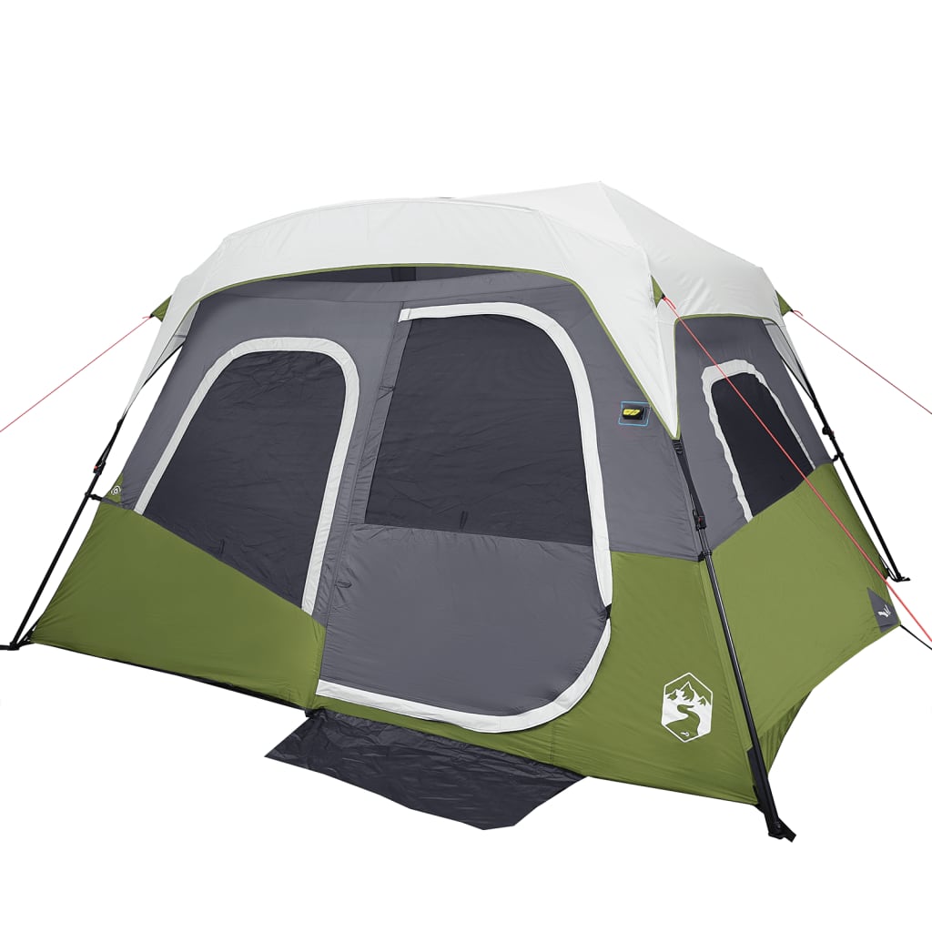 Tent met LED 6-persoons snelontgrendeling lichtgroen is nu te koop bij PeponiXL, paradijselijk wonen!
