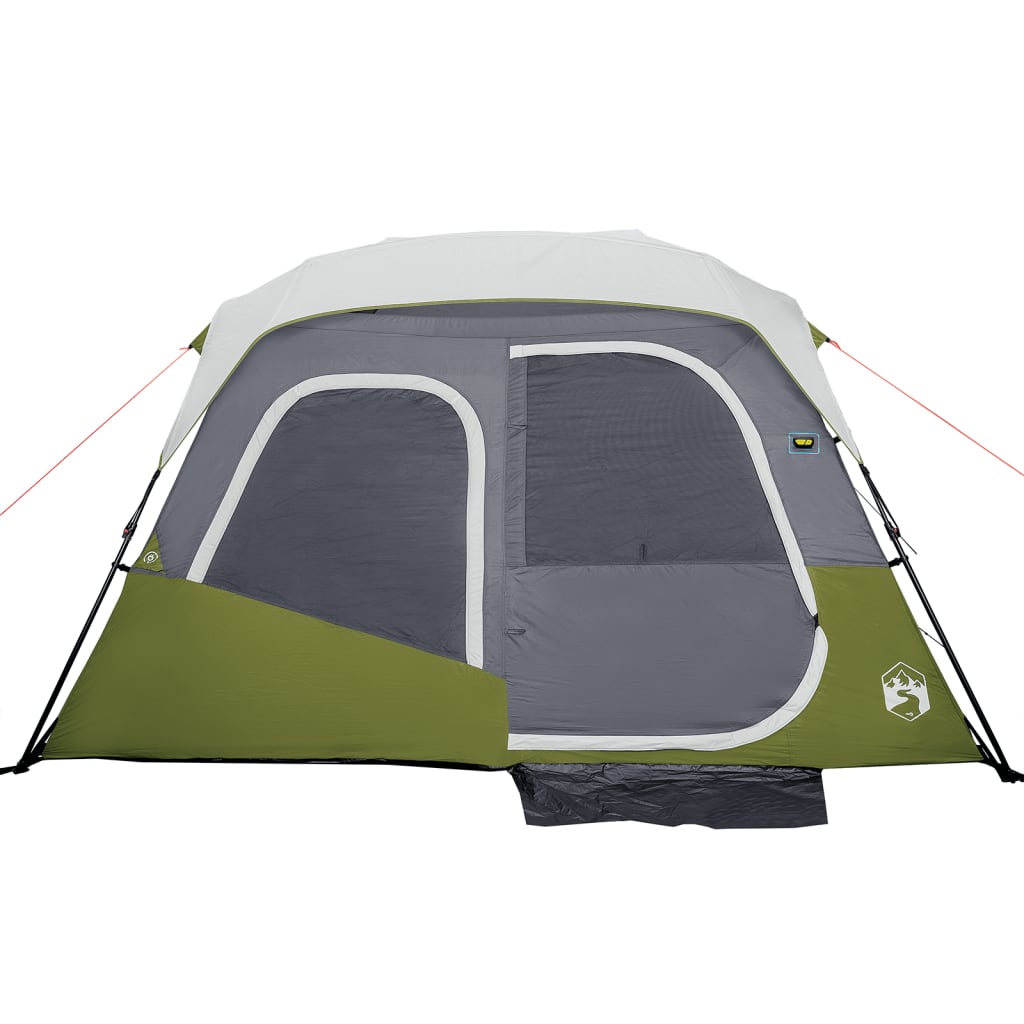 Tent met LED 6-persoons snelontgrendeling lichtgroen is nu te koop bij PeponiXL, paradijselijk wonen!