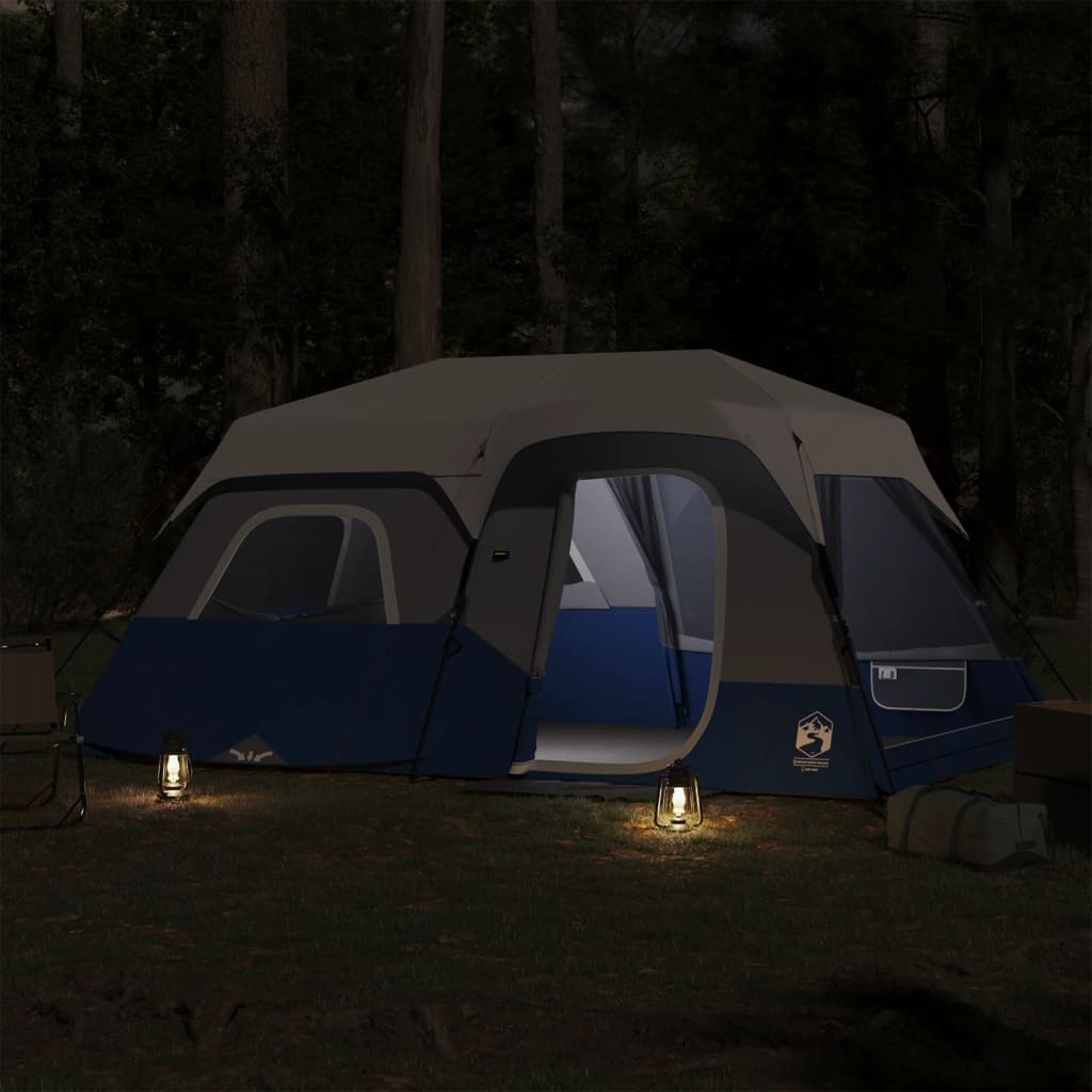 Tent 9-persoons waterdicht met LED lichtgroen is nu te koop bij PeponiXL, paradijselijk wonen!