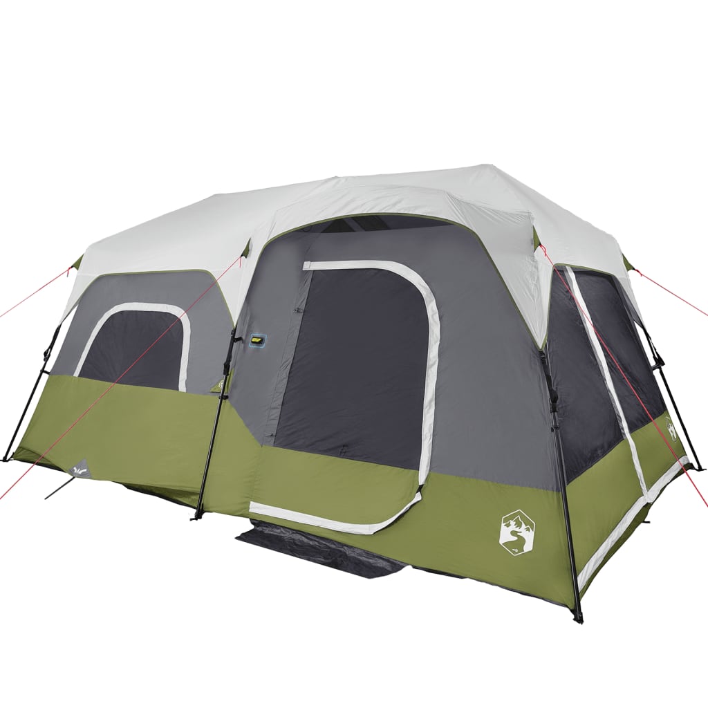 Tent 9-persoons waterdicht met LED lichtblauw is nu te koop bij PeponiXL, paradijselijk wonen!