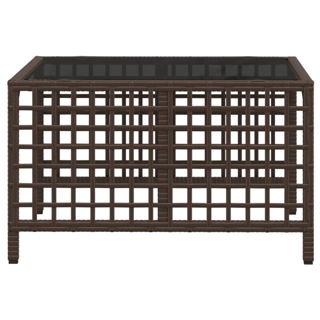 3-delige Loungeset met kussens poly rattan bruin is nu te koop bij PeponiXL, paradijselijk wonen!