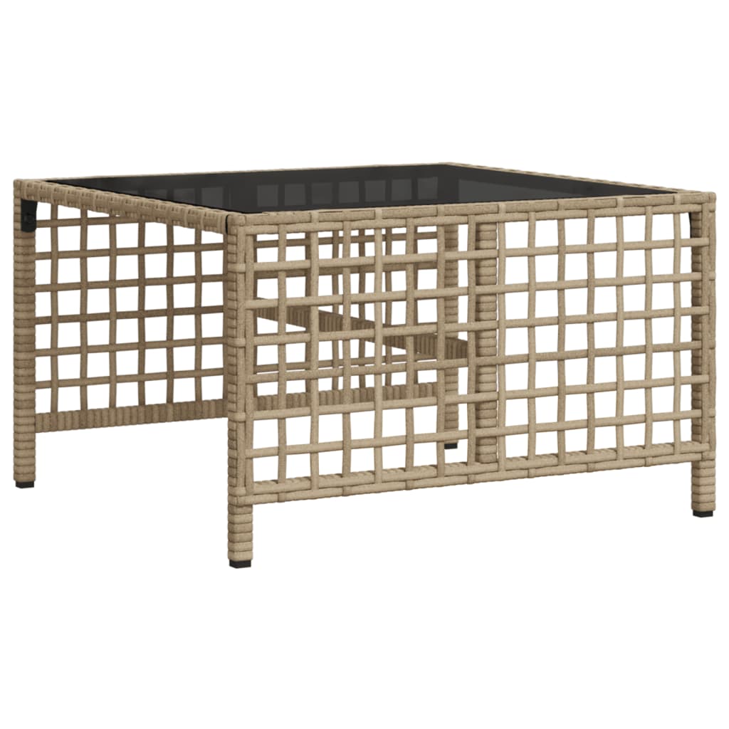 3-delige Loungeset met kussens poly rattan gemengd beige is nu te koop bij PeponiXL, paradijselijk wonen!