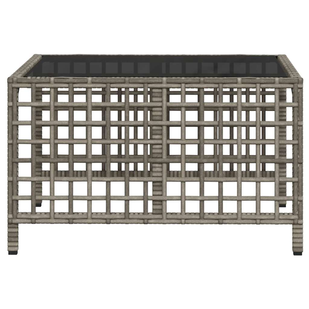 3-delige hoektuinbankset met kussens, grijs polyrotan is nu te koop bij PeponiXL, paradijselijk wonen!