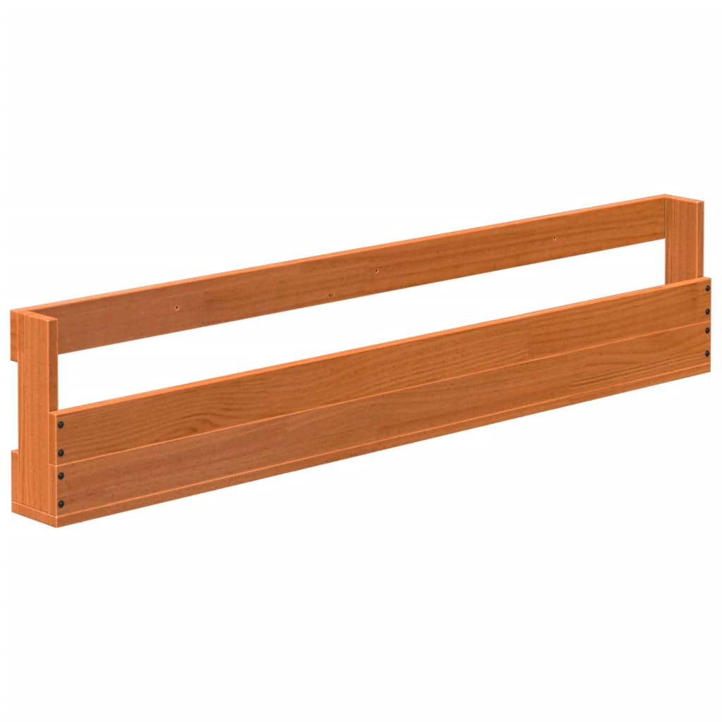 Schoenenrekken 2 st 110x8,5x23,5 cm massief grenenhout wasbruin is nu te koop bij PeponiXL, paradijselijk wonen!