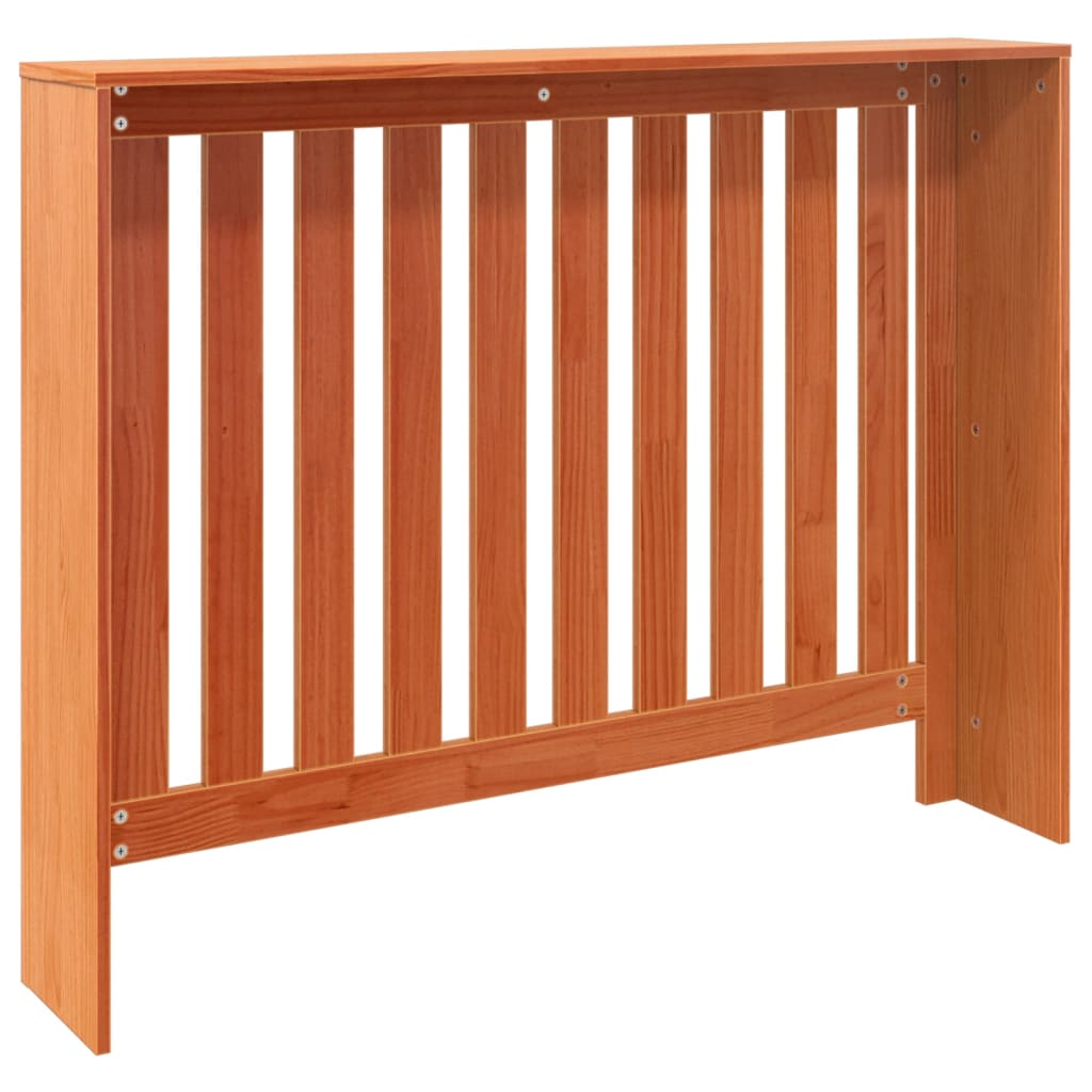 Radiatorombouw 108,5x19x84 cm massief grenenhout wasbruin is nu te koop bij PeponiXL, paradijselijk wonen!