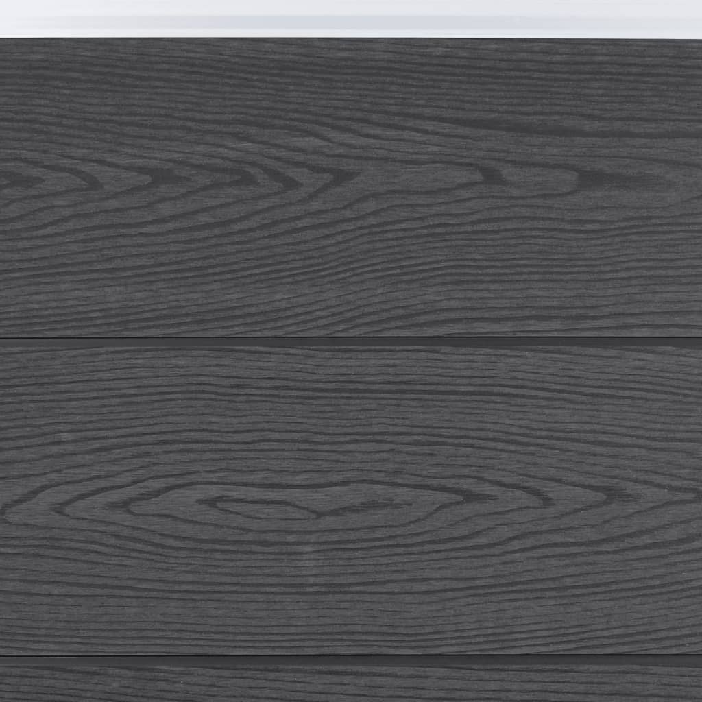 Schuttingpaneelset 526x186 cm HKC grijs is nu te koop bij PeponiXL, paradijselijk wonen!