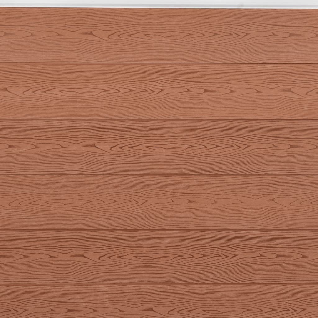Schuttingpaneelset 699x186 cm HKC bruin is nu te koop bij PeponiXL, paradijselijk wonen!