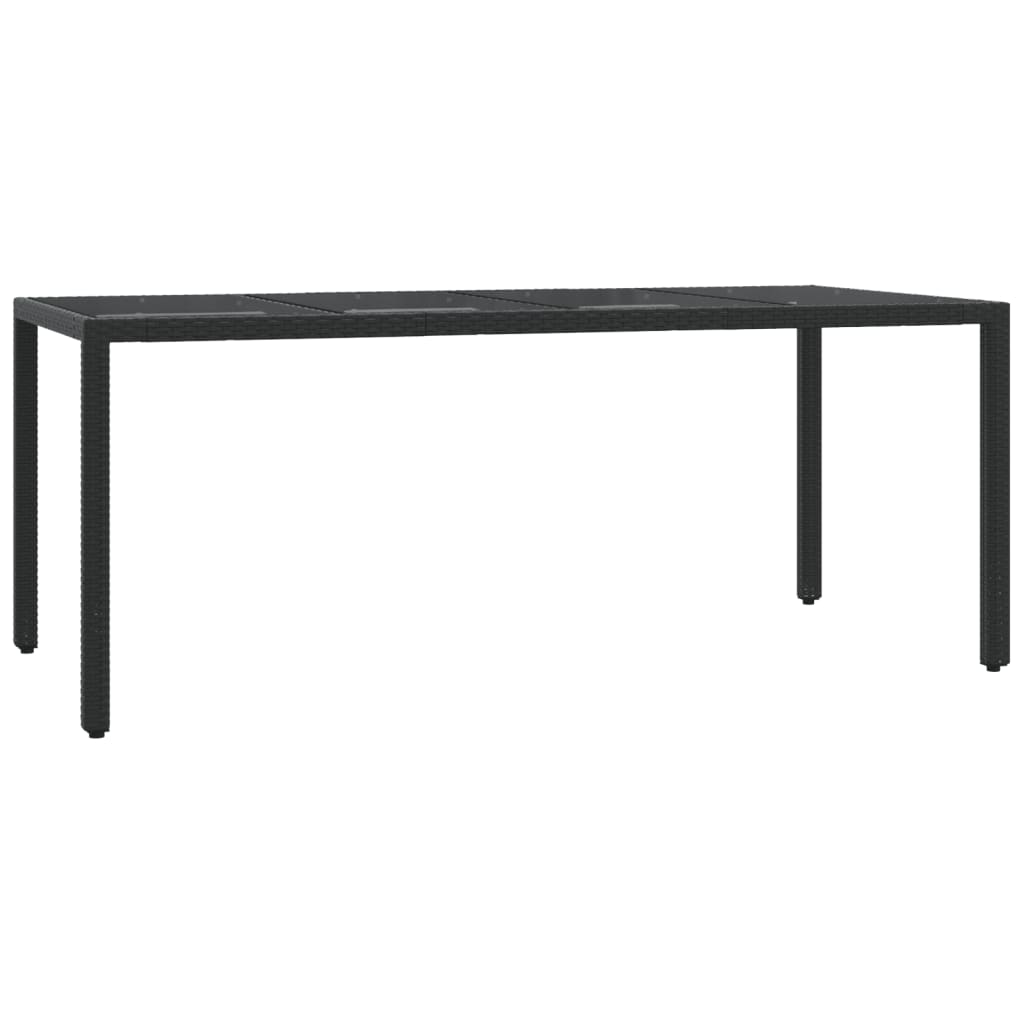 7-delige Tuinset met kussens poly rattan zwart is nu te koop bij PeponiXL, paradijselijk wonen!