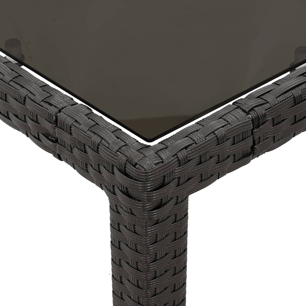 7-delige Tuinset met kussens poly rattan zwart is nu te koop bij PeponiXL, paradijselijk wonen!
