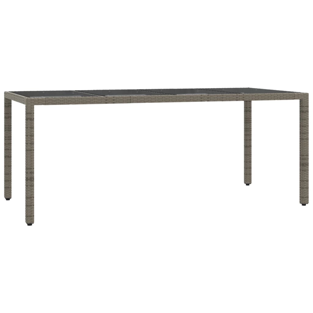 7-delige Tuinset met kussens poly rattan grijs is nu te koop bij PeponiXL, paradijselijk wonen!