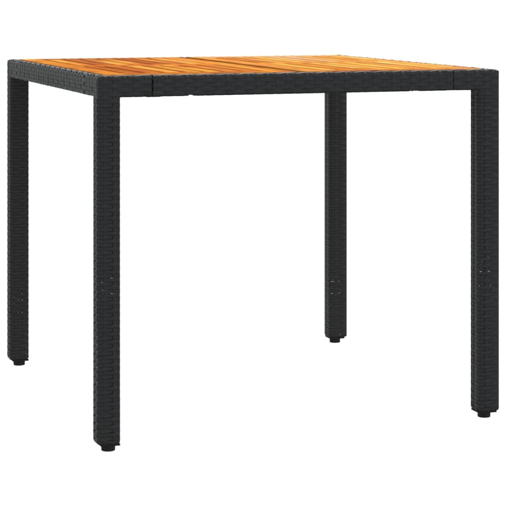 5-delige Tuinset met kussens poly rattan zwart is nu te koop bij PeponiXL, paradijselijk wonen!