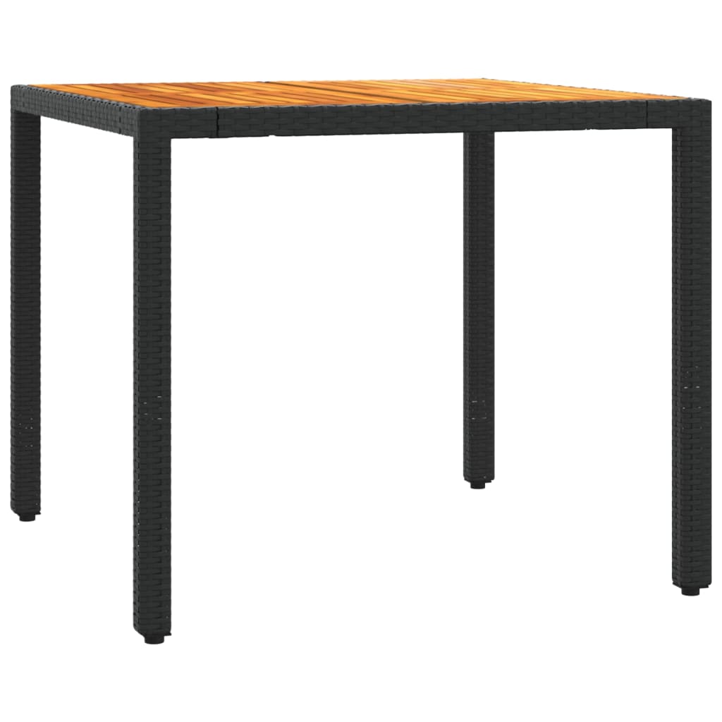 5-delige Tuinset met kussens poly rattan zwart is nu te koop bij PeponiXL, paradijselijk wonen!