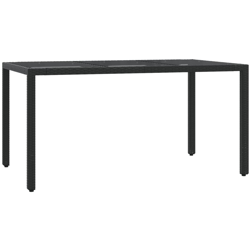5-delige Tuinset met kussens poly rattan zwart is nu te koop bij PeponiXL, paradijselijk wonen!