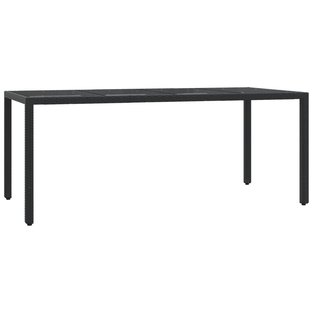7-delige Tuinset met kussens poly rattan zwart is nu te koop bij PeponiXL, paradijselijk wonen!
