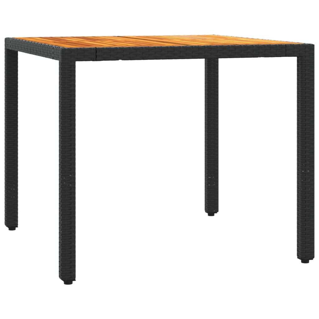 5-delige Tuinset met kussens poly rattan zwart is nu te koop bij PeponiXL, paradijselijk wonen!