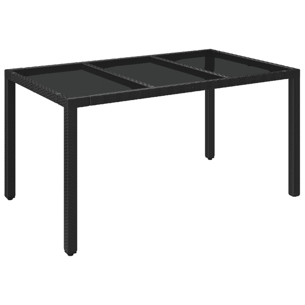 7-delige Tuinset met kussens poly rattan zwart is nu te koop bij PeponiXL, paradijselijk wonen!