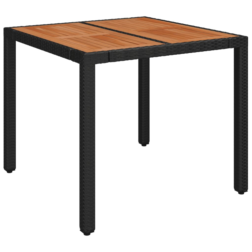 5-delige Tuinset met kussens poly rattan zwart is nu te koop bij PeponiXL, paradijselijk wonen!