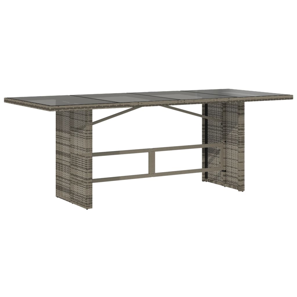 7-delige Tuinset met kussens poly rattan grijs is nu te koop bij PeponiXL, paradijselijk wonen!
