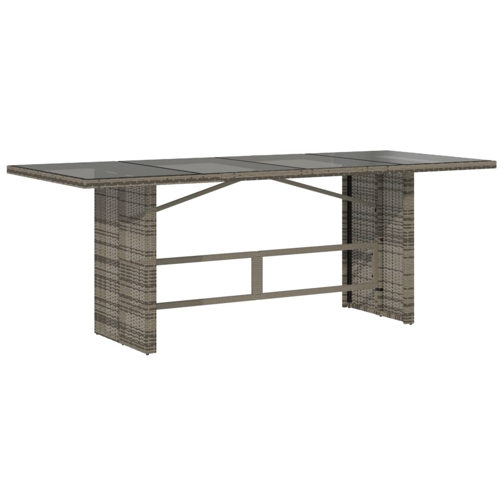9-delige Tuinset met kussens poly rattan grijs is nu te koop bij PeponiXL, paradijselijk wonen!