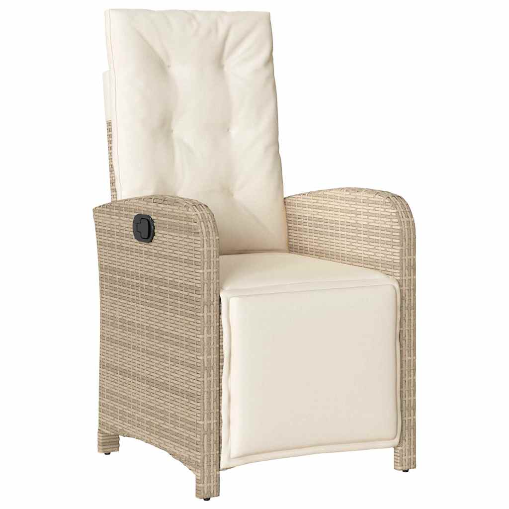 9-delige Tuinset met kussens poly rattan beige is nu te koop bij PeponiXL, paradijselijk wonen!