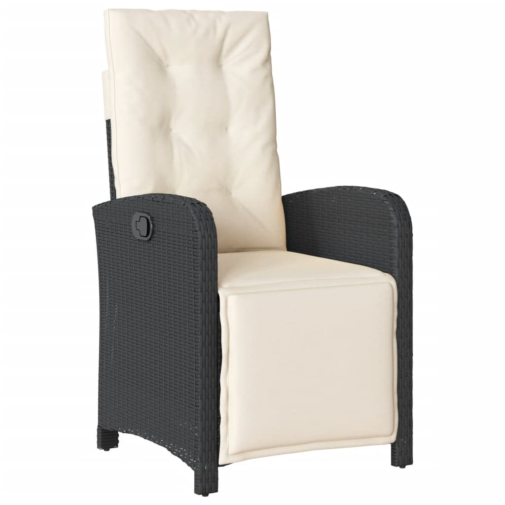 9-delige Tuinset poly rattan zwart is nu te koop bij PeponiXL, paradijselijk wonen!