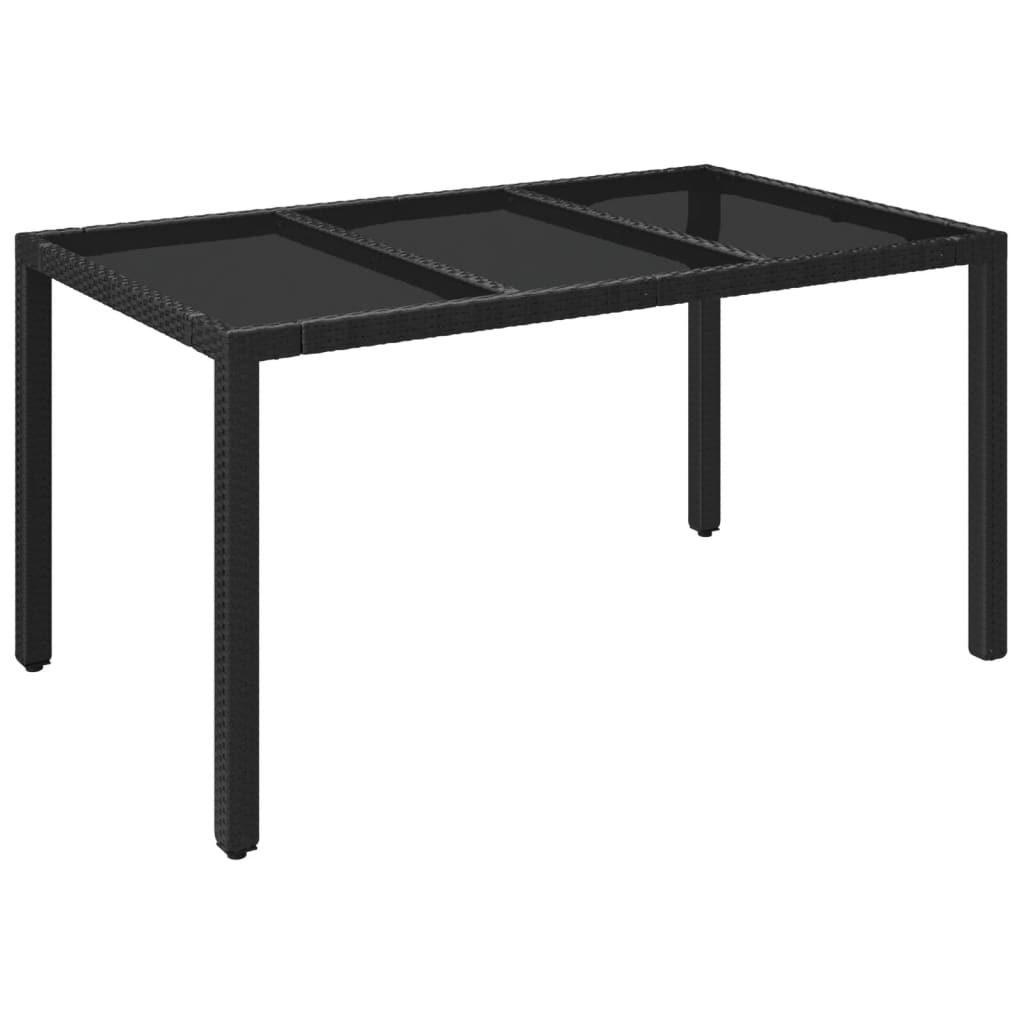 5-delige Tuinset met kussens poly rattan zwart is nu te koop bij PeponiXL, paradijselijk wonen!