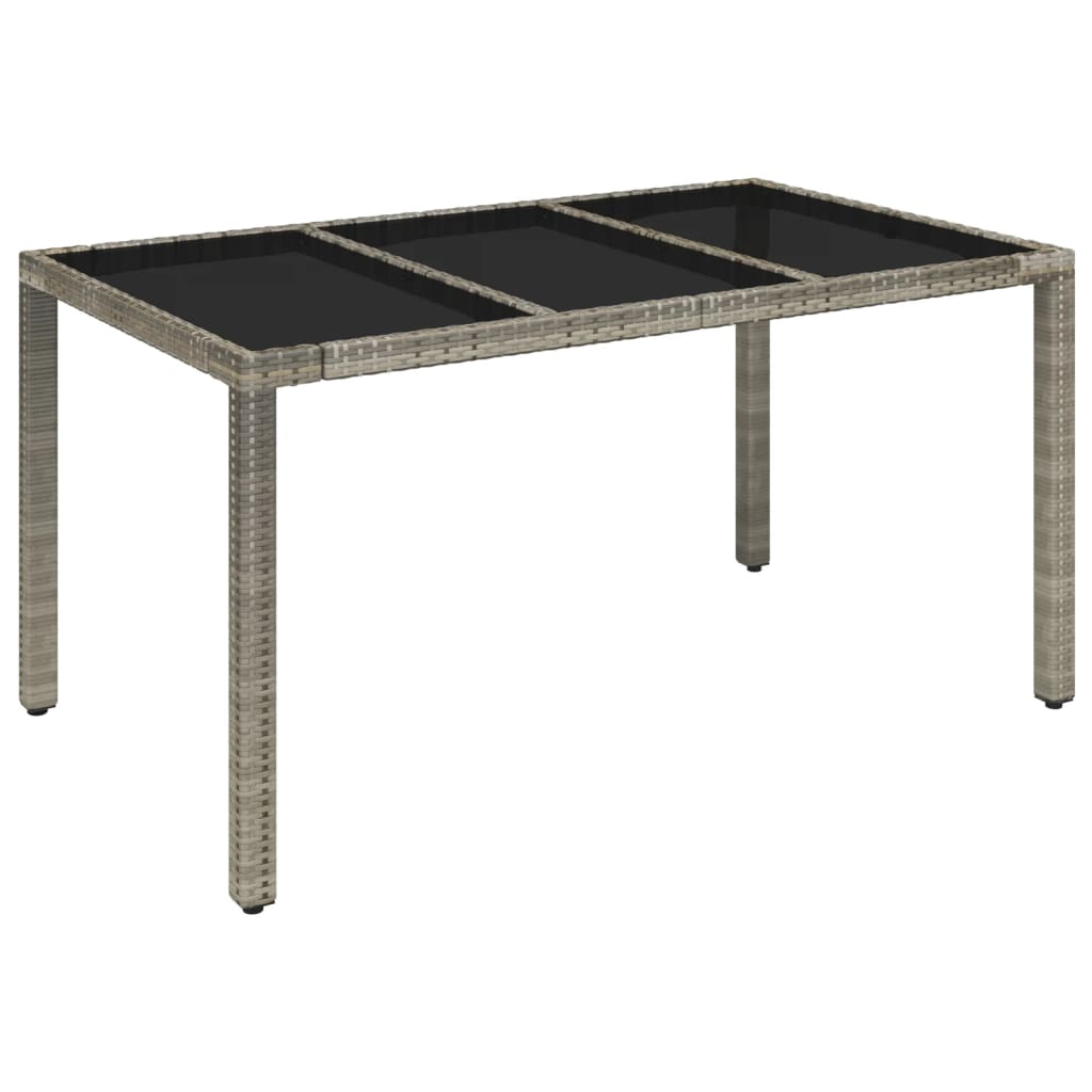 5-delige Tuinset met kussens poly rattan grijs is nu te koop bij PeponiXL, paradijselijk wonen!