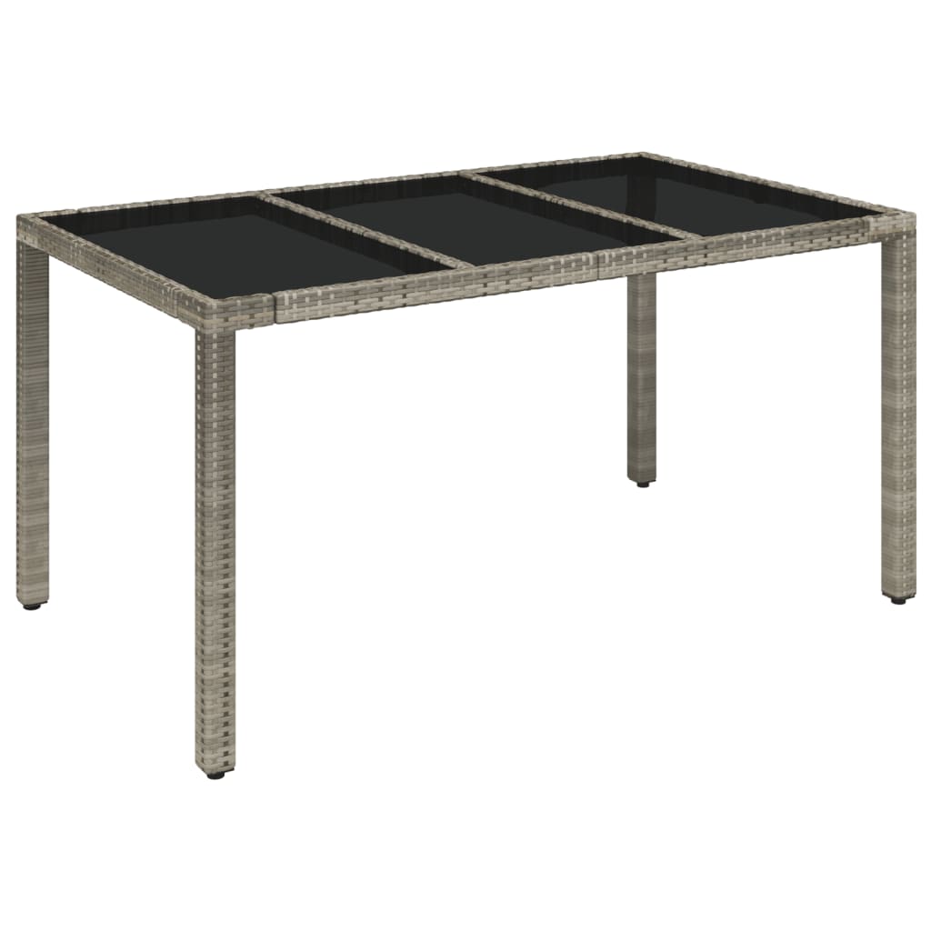 7-delige Tuinset met kussens poly rattan grijs is nu te koop bij PeponiXL, paradijselijk wonen!