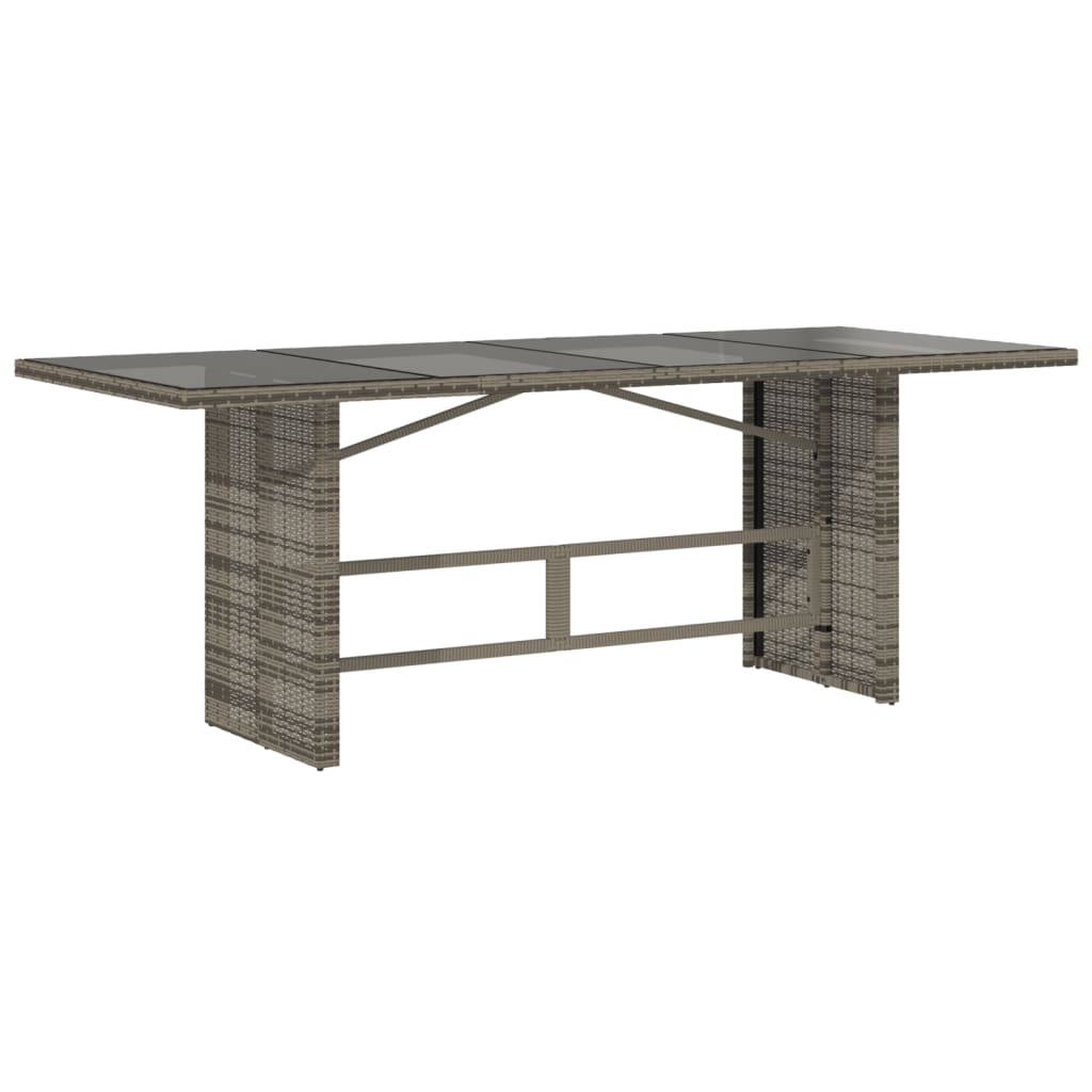 9-delige Tuinset met kussens poly rattan grijs is nu te koop bij PeponiXL, paradijselijk wonen!