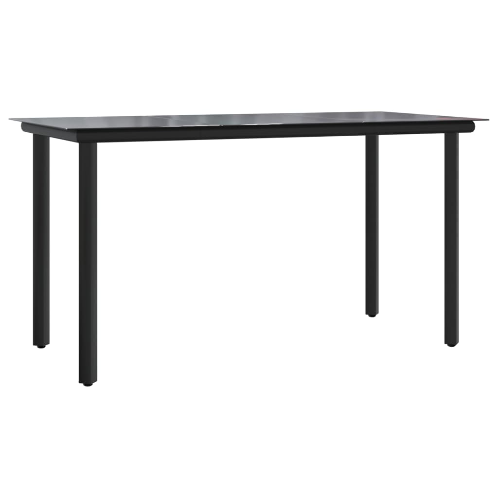 5-delige Tuinset met kussens poly rattan zwart is nu te koop bij PeponiXL, paradijselijk wonen!