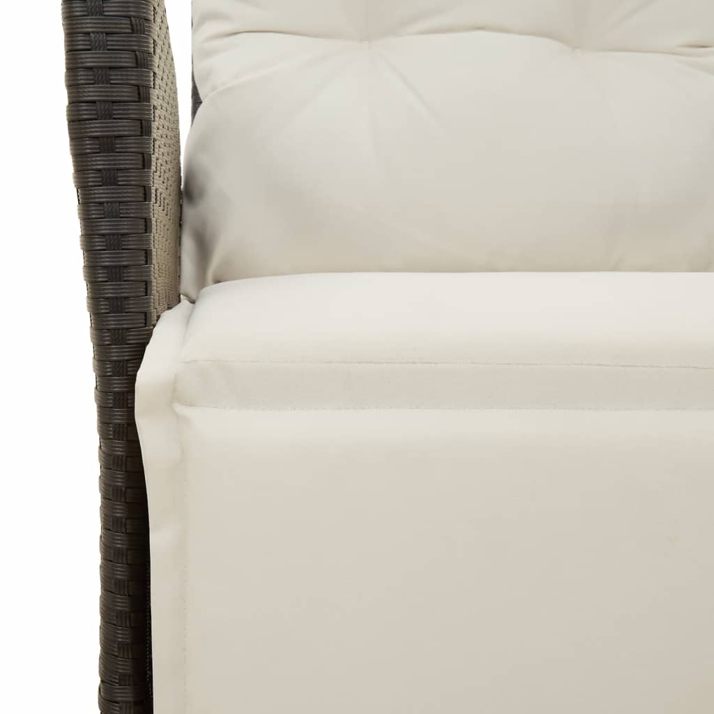 9-delige Tuinset poly rattan zwart is nu te koop bij PeponiXL, paradijselijk wonen!