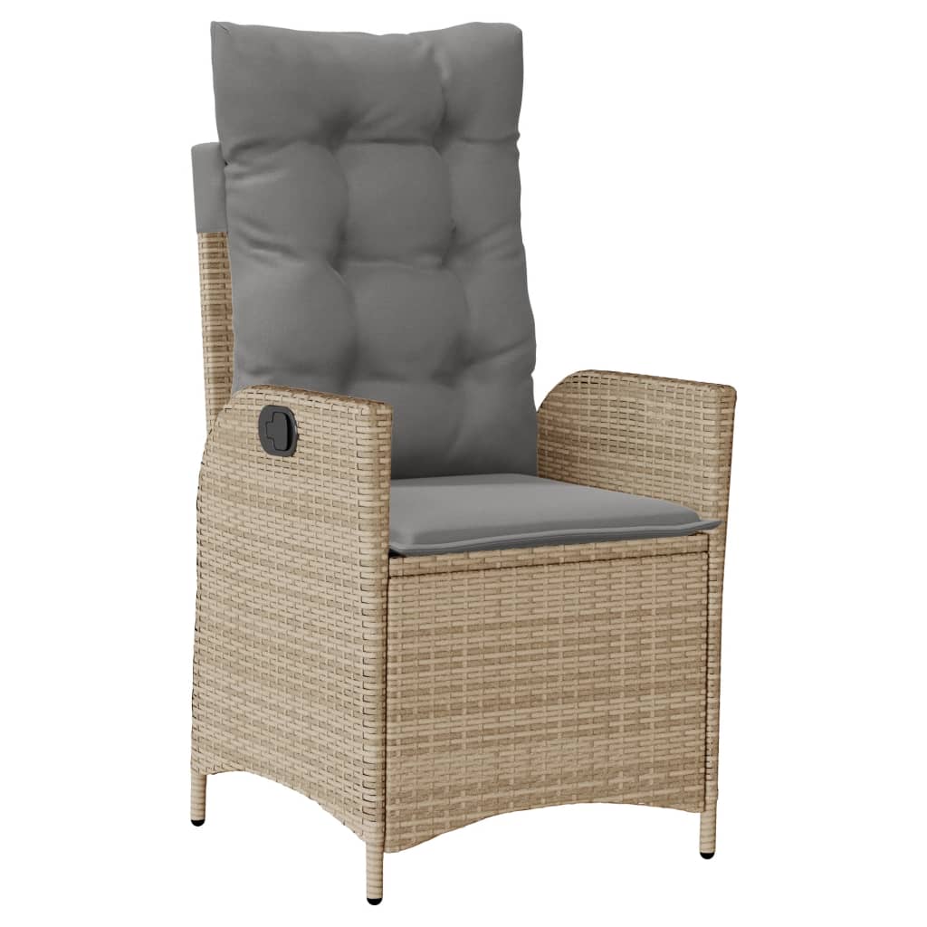 5-delige Tuinset met kussens poly rattan beige is nu te koop bij PeponiXL, paradijselijk wonen!