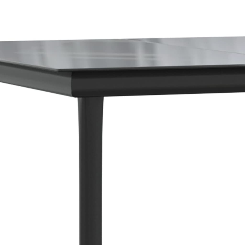 5-delige Tuinset met kussens poly rattan zwart is nu te koop bij PeponiXL, paradijselijk wonen!