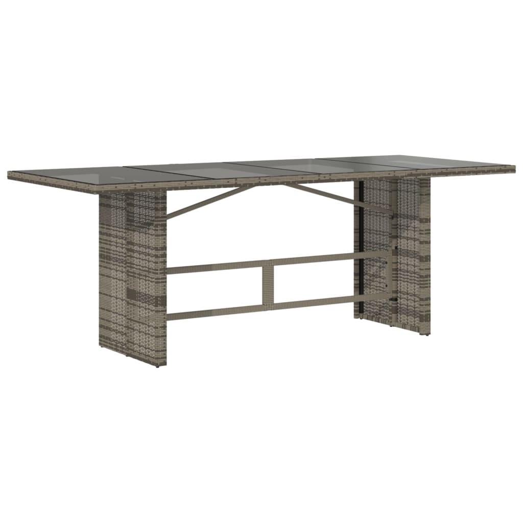 7-delige Tuinset met kussens poly rattan grijs is nu te koop bij PeponiXL, paradijselijk wonen!