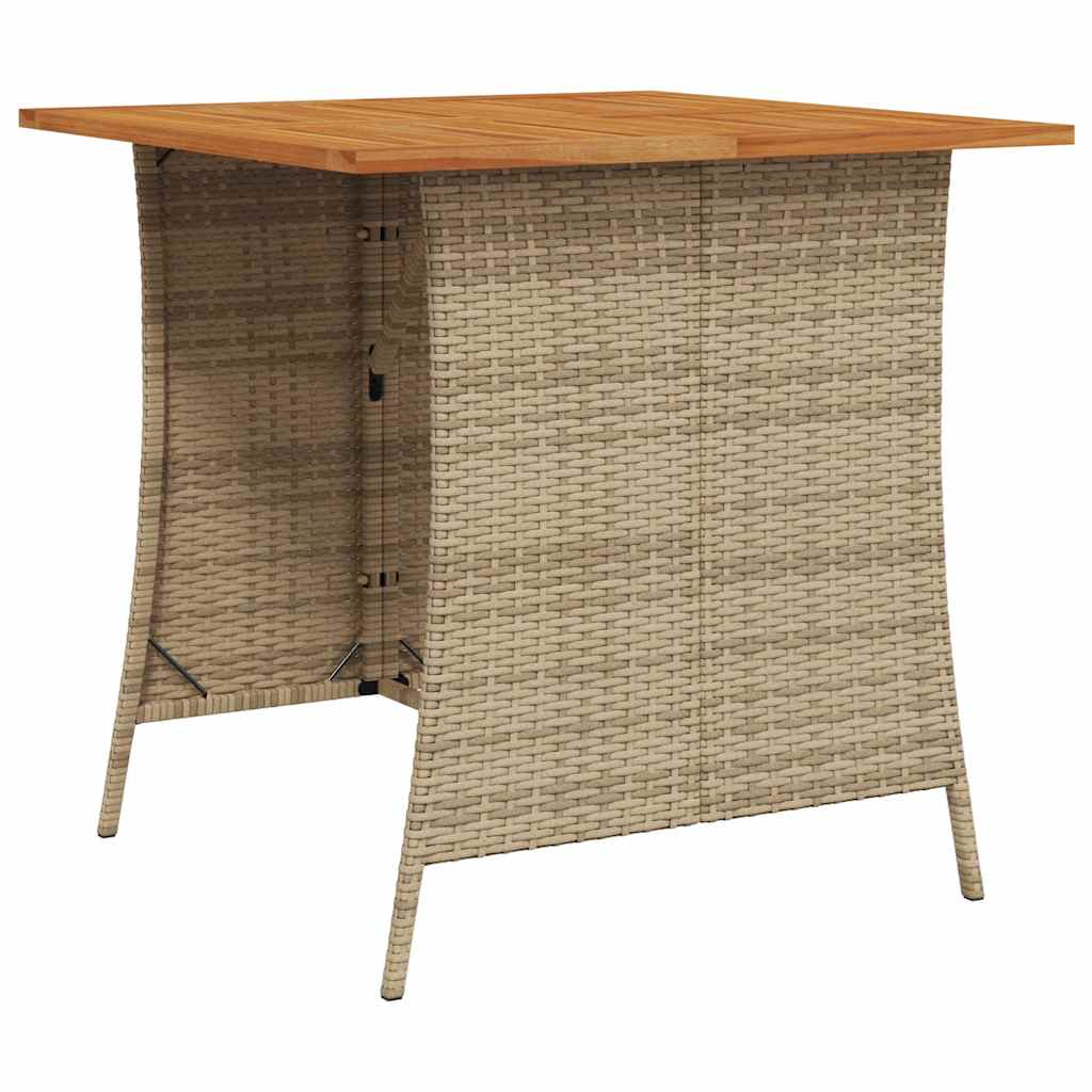 6-delige tuinbankset met kussens L-vormig beige polyrotan is nu te koop bij PeponiXL, paradijselijk wonen!