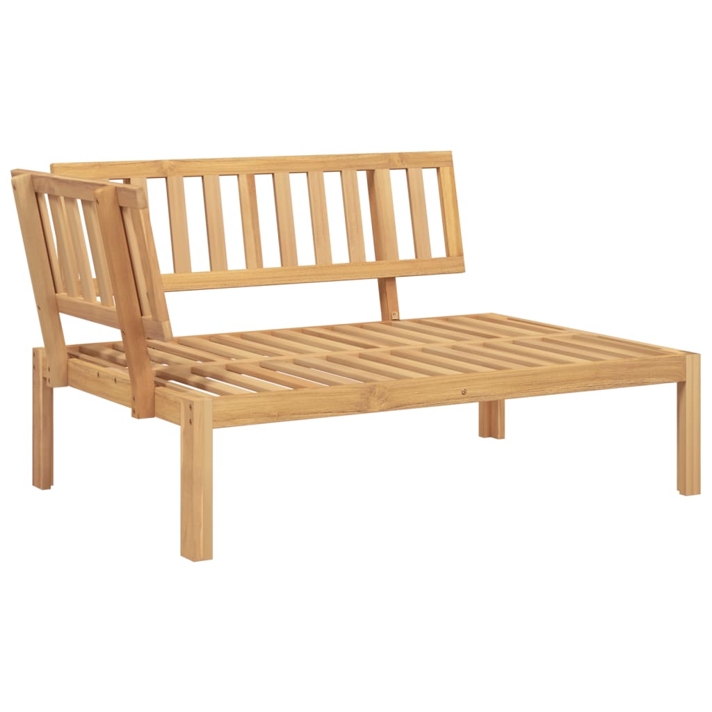 4-delige Loungeset pallet met kussens massief acaciahout is nu te koop bij PeponiXL, paradijselijk wonen!