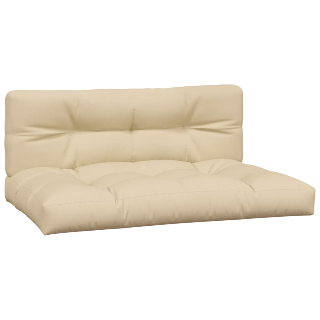 Tuinmiddenbanken 2 st pallet met kussens massief acaciahout is nu te koop bij PeponiXL, paradijselijk wonen!