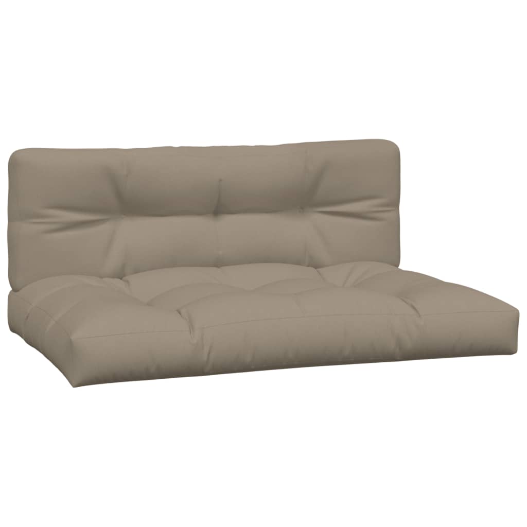 Tuinmiddenbanken 2 st pallet met kussens massief acaciahout is nu te koop bij PeponiXL, paradijselijk wonen!