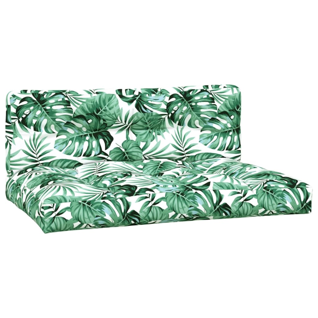 Tuinmiddenbanken 2 st pallet met kussens massief acaciahout is nu te koop bij PeponiXL, paradijselijk wonen!