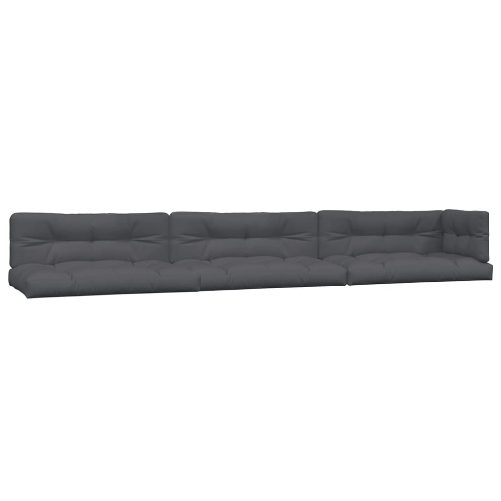 6-delige Loungeset pallet met kussens massief acaciahout is nu te koop bij PeponiXL, paradijselijk wonen!