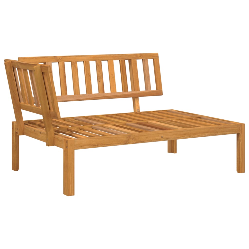 3-delige Loungeset pallet massief acaciahout is nu te koop bij PeponiXL, paradijselijk wonen!