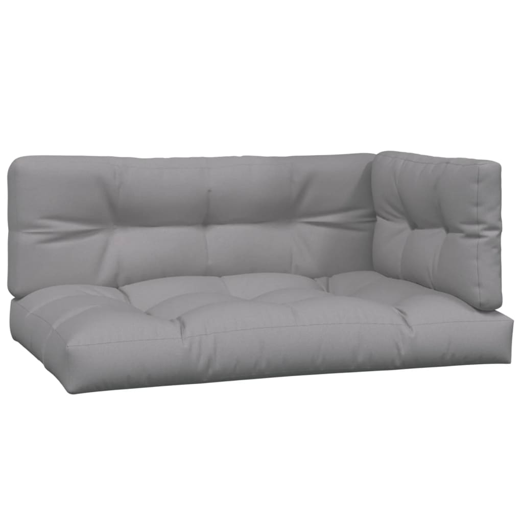 4-delige Loungeset pallet met kussens massief acaciahout is nu te koop bij PeponiXL, paradijselijk wonen!