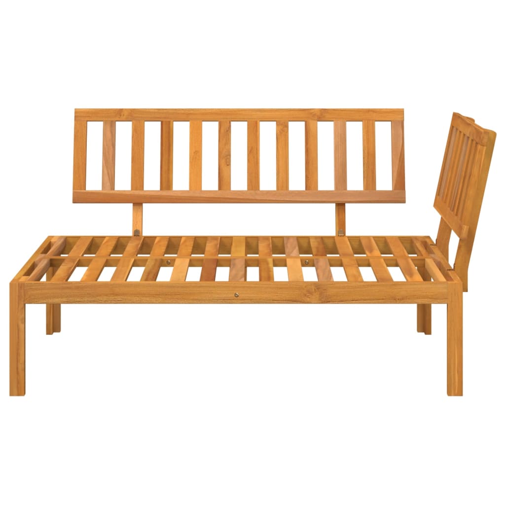 Tuinhoekbank pallet massief acaciahout is nu te koop bij PeponiXL, paradijselijk wonen!