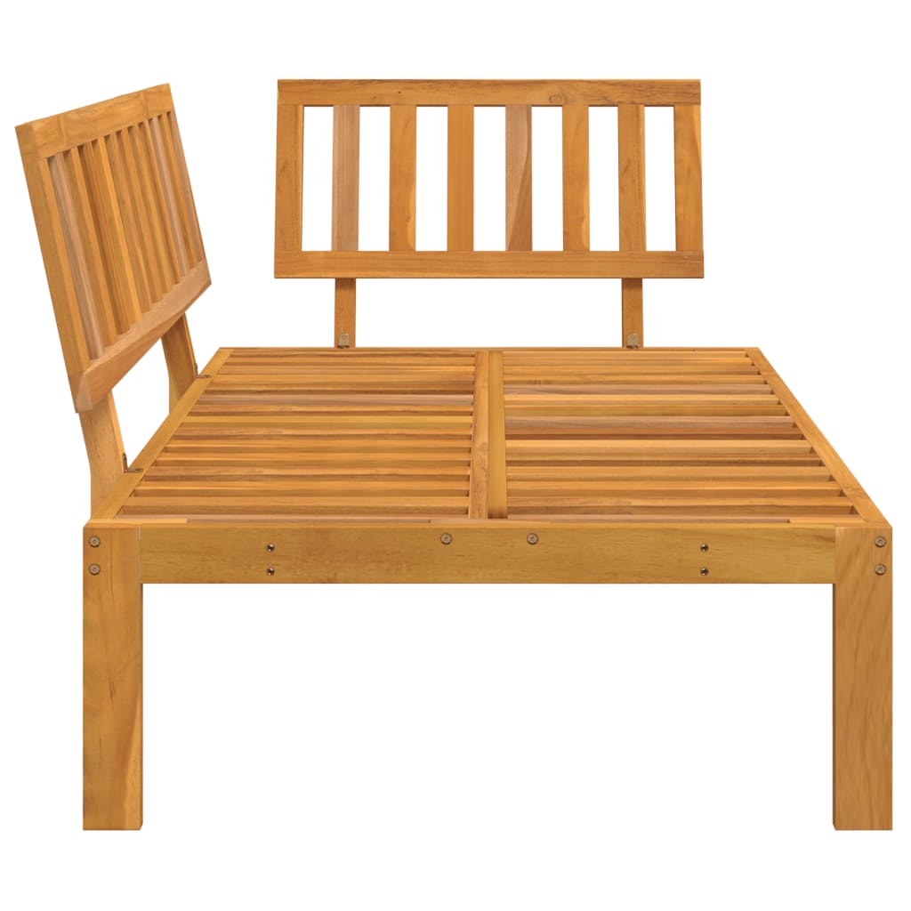 Tuinhoekbank pallet massief acaciahout is nu te koop bij PeponiXL, paradijselijk wonen!