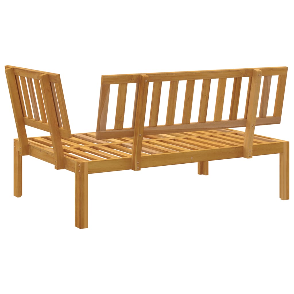 Tuinhoekbank pallet massief acaciahout is nu te koop bij PeponiXL, paradijselijk wonen!