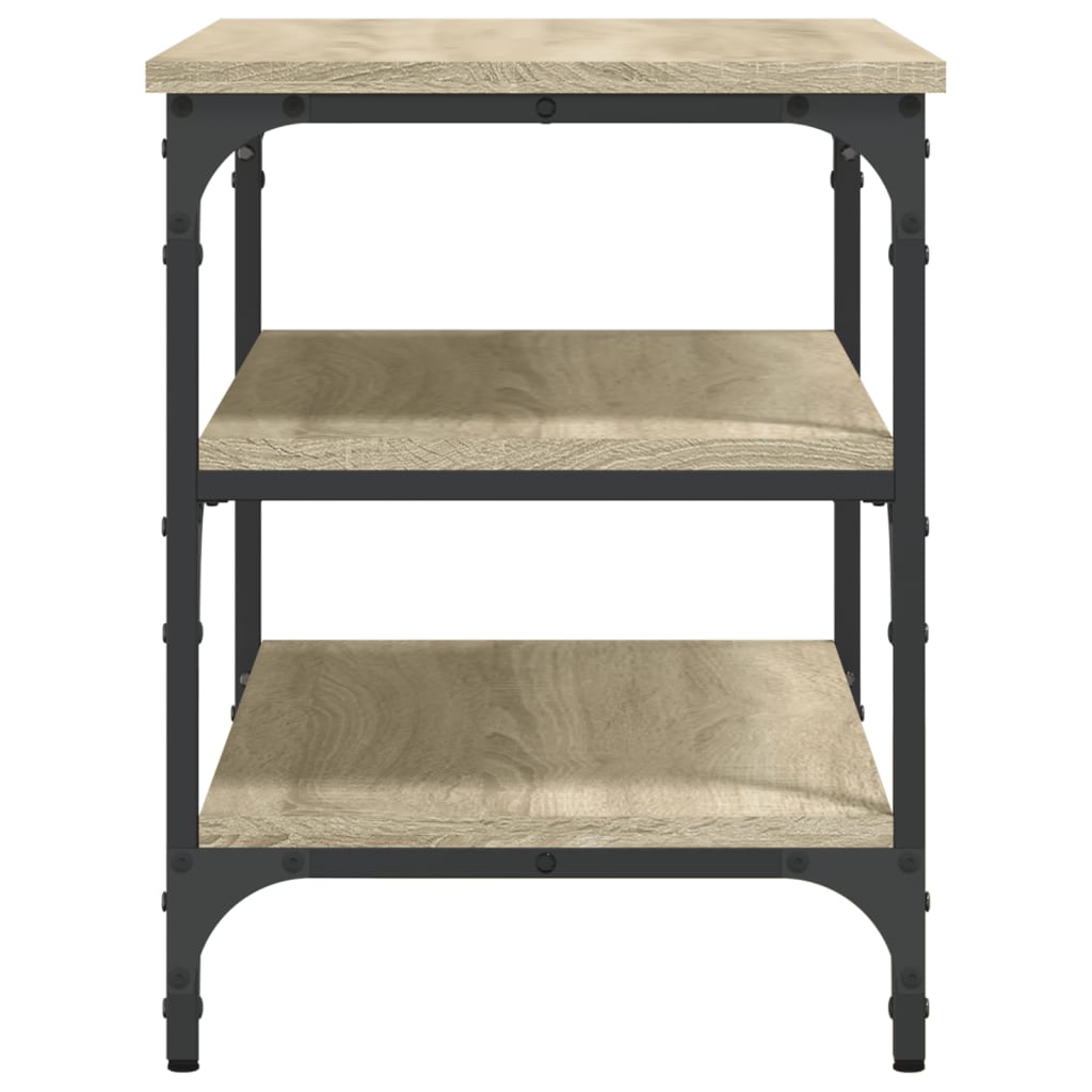 Schoenenbankje 70x38,5x49 cm bewerkt hout sonoma eikenkleurig is nu te koop bij PeponiXL, paradijselijk wonen!
