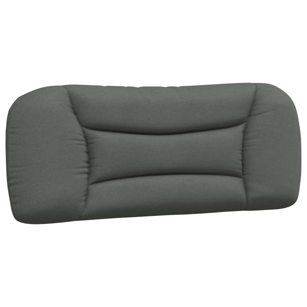 Hoofdbordkussen "Hvar" Donkergrijs 100 cm Stof is nu te koop bij PeponiXL, paradijselijk wonen!