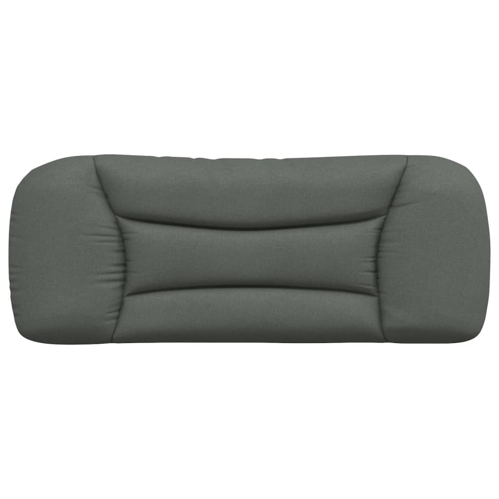 Hoofdbordkussen "Hvar" Donkergrijs 100 cm Stof is nu te koop bij PeponiXL, paradijselijk wonen!