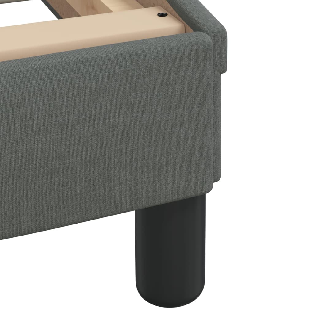 Bedframe zonder matras "Hvar" 80x200 cm stof donkergrijs is nu te koop bij PeponiXL, paradijselijk wonen!