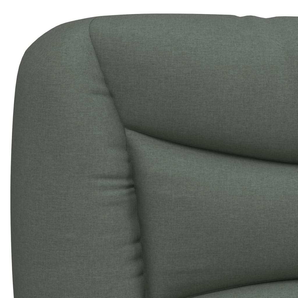 Bedframe zonder matras "Hvar" 90x190 cm stof donkergrijs is nu te koop bij PeponiXL, paradijselijk wonen!